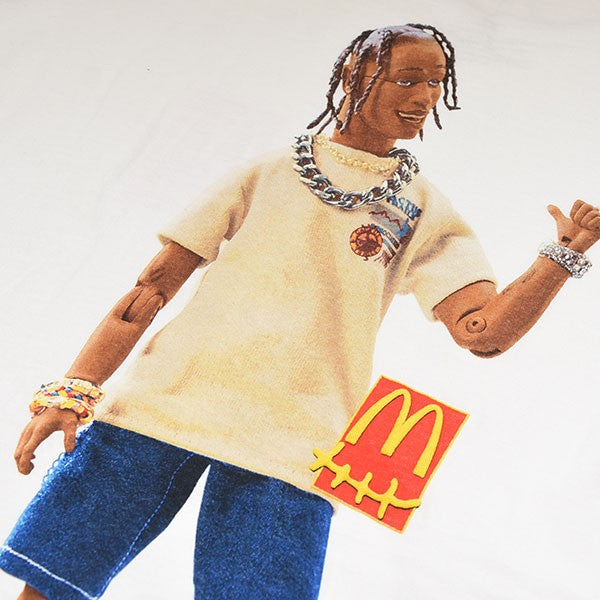 cactus jack×mcdonald’s TRAVIS SCOTT ACTION FIGURE T SHIRT プリントTシャツ 古着・中古-4枚目のアイテム画像