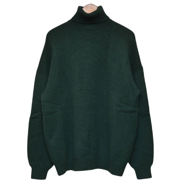 ARTS＆SCIENCE(アーツアンドサイエンス) Back line turtle sweater　タートルネックカシミヤニット　 0223-U8021-K031