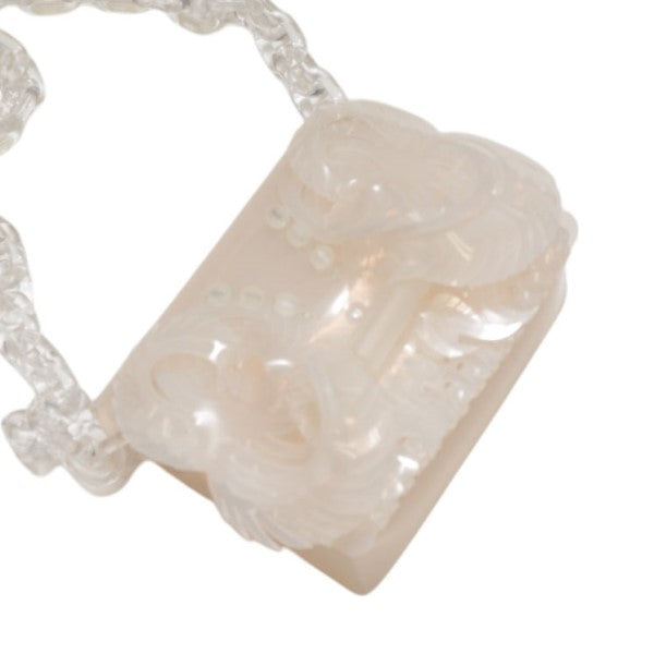 マメクロゴウチの2024SS Transparent Sculptural Micro Chain Bag ミニチェーンショルダーバッグ MM15-AC097SSです。 mame kurogouchi バッグ 古着・中古アイテム