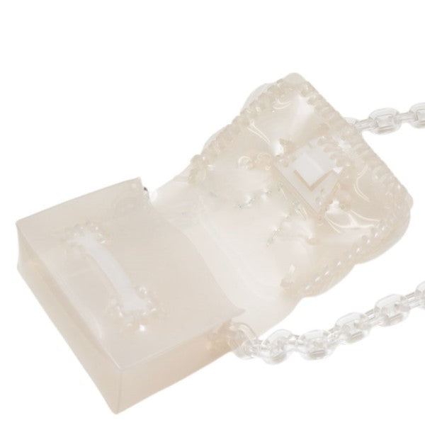 マメクロゴウチの2024SS Transparent Sculptural Micro Chain Bag ミニチェーンショルダーバッグ MM15-AC097SSです。 mame kurogouchi バッグ 古着・中古アイテム