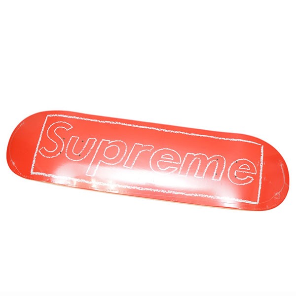 Supreme×KAWS 2021SS Chalk Logo Skateboard スケートボードデッキ レッド｜【公式】カインドオルオンライン  ブランド古着・中古通販【kindal】