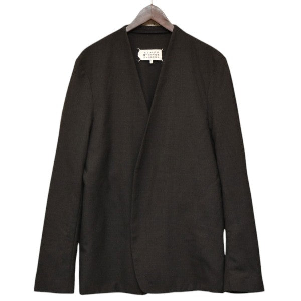 Maison Margiela 2018AW ノーカラージャケット S50BN0357 古着・中古-1枚目のアイテム画像