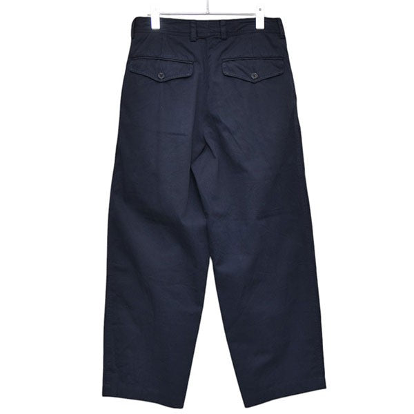 DRIES VAN NOTEN タックワイドテーパードパンツ 古着・中古-2枚目のアイテム画像