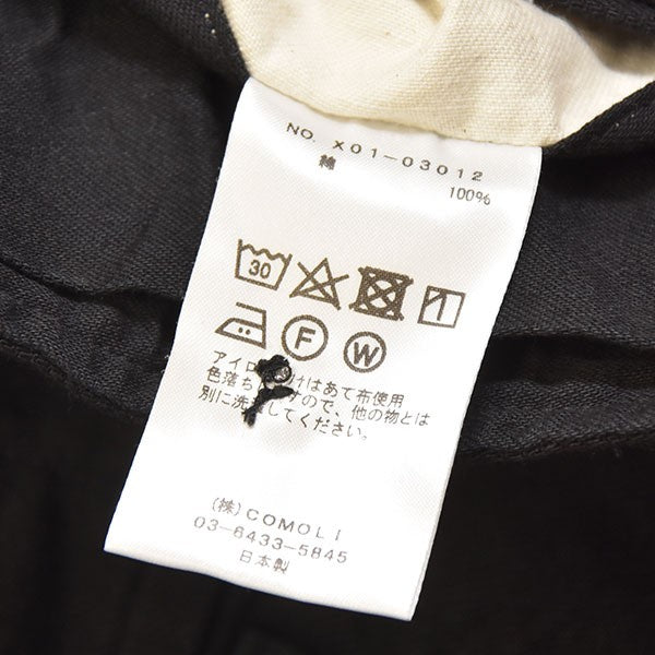 COMOLI 2023SS ブラックデニムB.D.U.パンツ デニムカーゴパンツ X01-03012 古着・中古-9枚目のアイテム画像