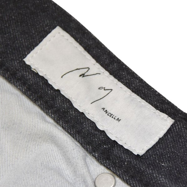 ANCELLM AGING WIDE DENIM PANTS 加工ワイドデニムパンツ ANC-PT48 古着・中古-7枚目のアイテム画像