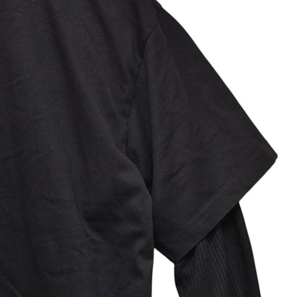 Esprit D’escalier 2025SS BLACK SCARRED LS TOP レイヤードロングスリーブTシャツ 古着・中古-4枚目のアイテム画像