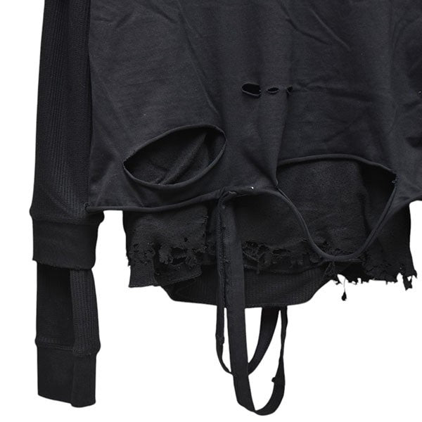 Esprit D’escalier 2025SS BLACK SCARRED LS TOP レイヤードロングスリーブTシャツ 古着・中古-6枚目のアイテム画像
