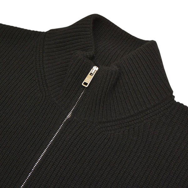 PRADA ドライバーズニット カシミヤ混ジップアップニットジャケット AMA2 2021896 古着・中古-3枚目のアイテム画像