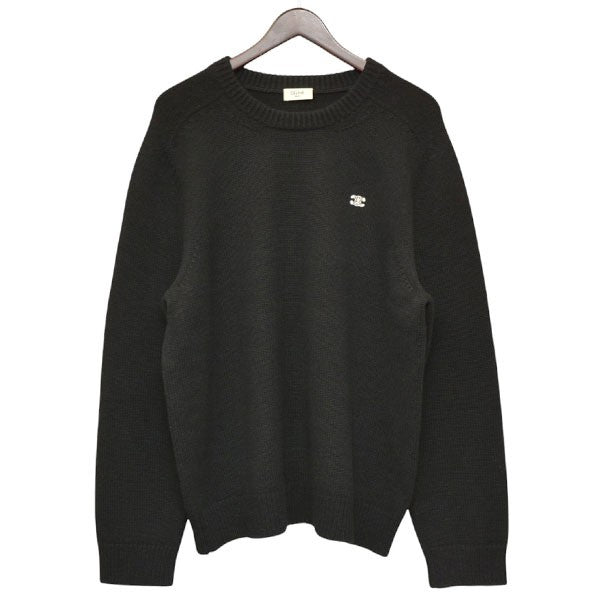 CELINE カシミアボートネックニット ブラック CELINE カシミアボート