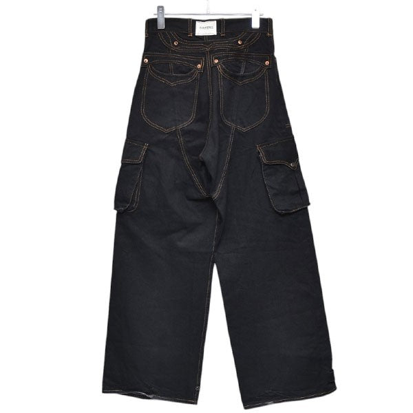 TOMWORKS 久遠別注 CLASSICAL CARGO PANTS カーゴデニムパンツ 古着・中古-2枚目のアイテム画像