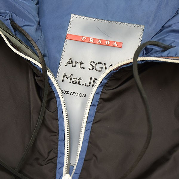PRADA SPORTS ナイロンアノラックパーカー プルオーバーナイロンジャケット ブルゾン 07PD407400 古着・中古-6枚目のアイテム画像