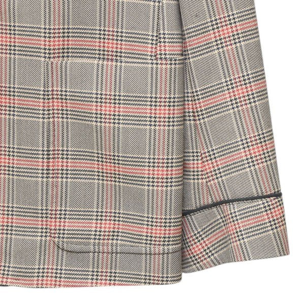 DRIES VAN NOTEN 2018AW ウエスタンテーラードジャケット チェックテーラードジャケット 古着・中古-4枚目のアイテム画像