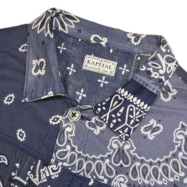KAPITAL 2019SS Bandana Patchwork 1st Jacket バンダナパッチワークシャツジャケット K1904LJ077 古着・中古-3枚目のアイテム画像