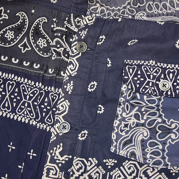 KAPITAL 2019SS Bandana Patchwork 1st Jacket バンダナパッチワークシャツジャケット K1904LJ077 古着・中古-4枚目のアイテム画像