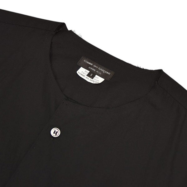 COMME des GARCONS HOMME PLUS 2025SS ノースリーブコットンリボンブラウス シャツベスト PO-B030 古着・中古-3枚目のアイテム画像