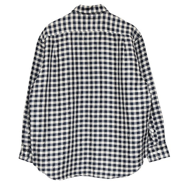 ANSNAM I am dork ギンガムチェックシャツ 古着・中古-2枚目のアイテム画像