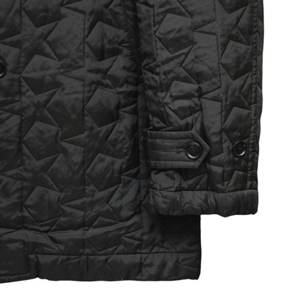 2002AW 星型キルティングPコート W10205