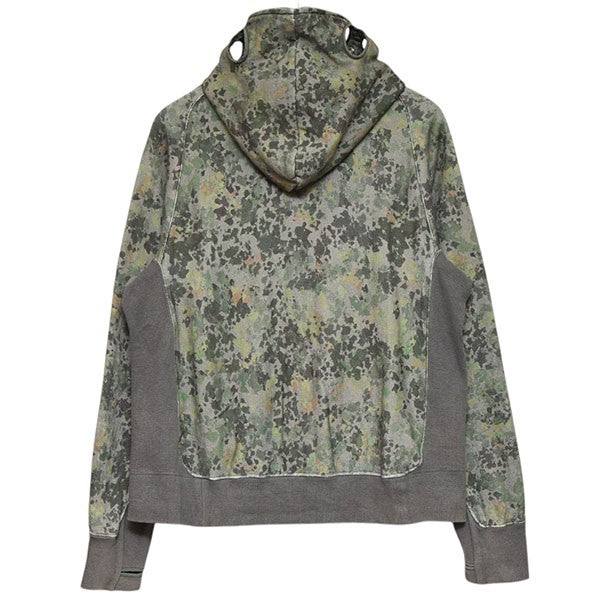 JIAN YE 2022AW FUTUREARCHIVE BEAMS 別注 SOLIDER CAMO HOODIE カモフラジップパーカー 古着・中古-2枚目のアイテム画像