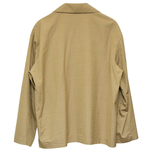 WOOL SILK TROPICAL SHIRTS JACKET ボタンレスシャツジャケット A9SB01WT