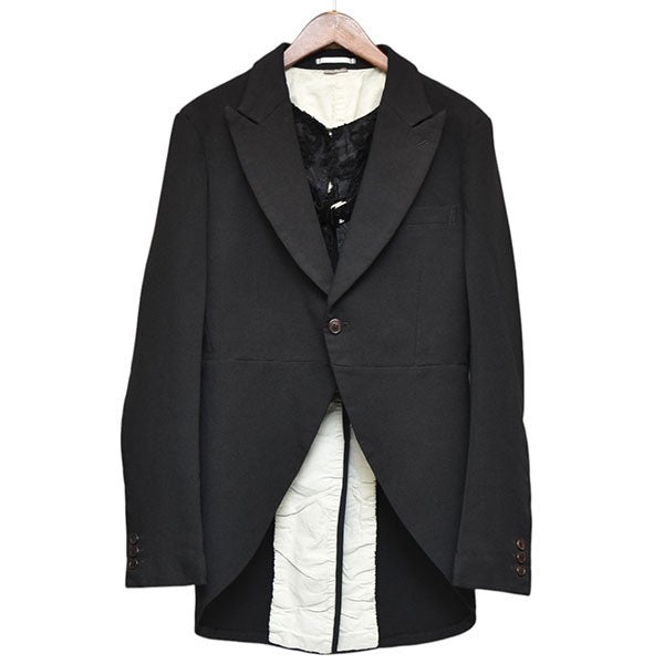 2017AW エステル縮絨レイヤード燕尾ジャケット PT-J026