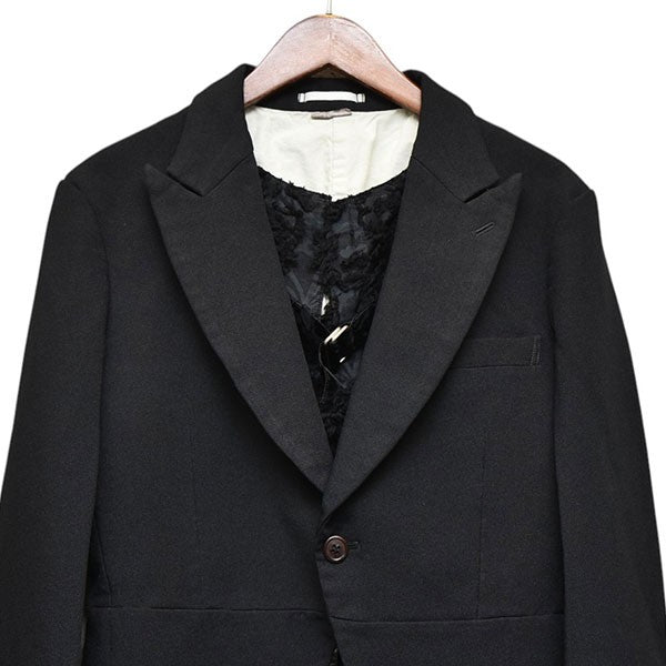 2017AW エステル縮絨レイヤード燕尾ジャケット PT-J026