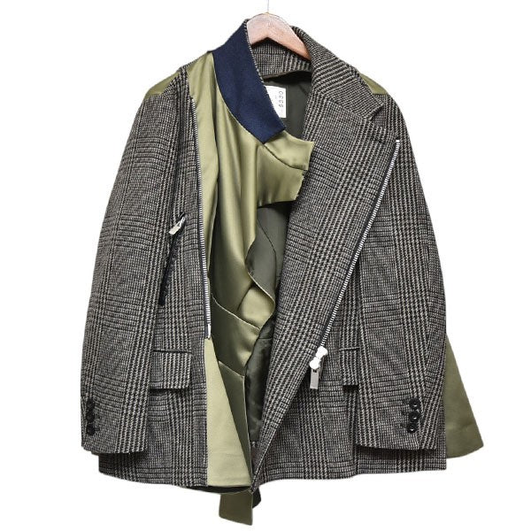 sacai 2020AW ドッキングジャケット 20-05330 古着・中古-3枚目のアイテム画像