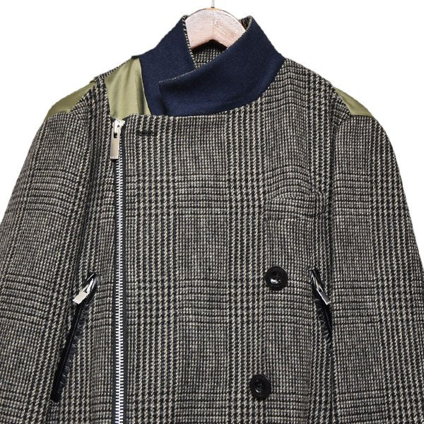 sacai 2020AW ドッキングジャケット 20-05330 古着・中古-4枚目のアイテム画像