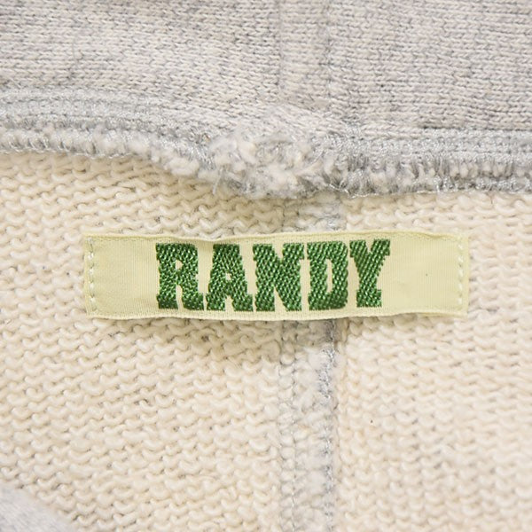 Randy 2025SS MELT クロップドパーカー ショート丈スウェットパーカー SS225-RCS02 古着・中古-5枚目のアイテム画像