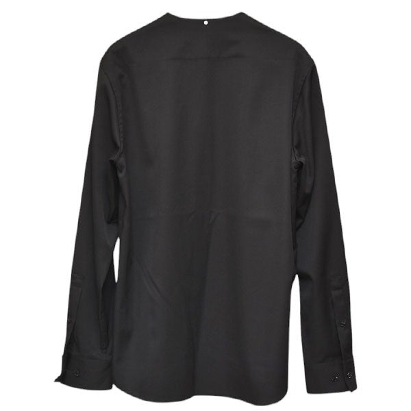 OAMC 2020AW SPIRIT SHIRT WOOL DRILL ノーカラーウールシャツ OAMR061625 OR205100 古着・中古-2枚目のアイテム画像