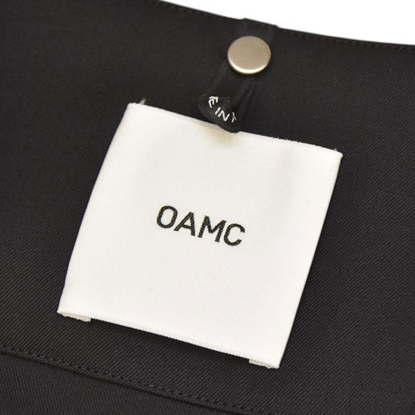 OAMC 2020AW SPIRIT SHIRT WOOL DRILL ノーカラーウールシャツ OAMR061625 OR205100 古着・中古-5枚目のアイテム画像