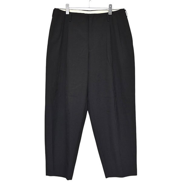 コムデギャルソンオム　ウールフラノツータックパンツ COMME des GARCONS 美品 HOMME コムデギャルソン オム