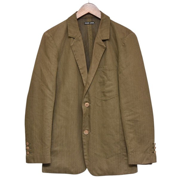 FRANK LEDER  テーラードジャケット S FRANK LEDER(フランクリーダー) 2Bコットンテーラードジャケット