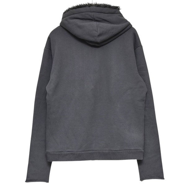 BLANK 2024AW DIAMOND FUR HOODIE ファーデザインジップパーカー スウェット 024005004002000001 古着・中古-2枚目のアイテム画像