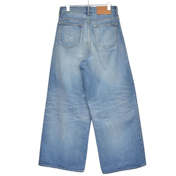 MASU 2025AW MB BAGGY JEANS USED USED加工バギージーンズ ワイドデニムパンツ B25F9PL002 古着・中古-2枚目のアイテム画像
