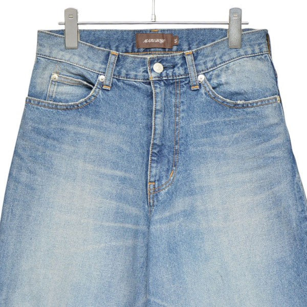 MASU 2025AW MB BAGGY JEANS USED USED加工バギージーンズ ワイドデニムパンツ B25F9PL002 古着・中古-3枚目のアイテム画像