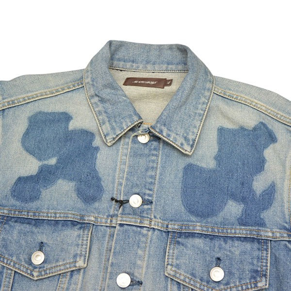 MASU 2025SS MASU BOYS EMBLEM DENIM JACKET デニムジャケット Gジャン ジージャン B25K6BL001 古着・中古-3枚目のアイテム画像