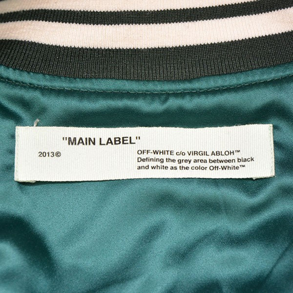 OFFWHITE Virsity Stadium Jacket ウールスタジャン ジャケット ブルゾン OWEA034E17645034 古着・中古-7枚目のアイテム画像