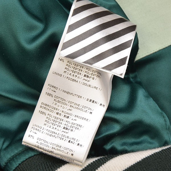 OFFWHITE Virsity Stadium Jacket ウールスタジャン ジャケット ブルゾン OWEA034E17645034 古着・中古-9枚目のアイテム画像