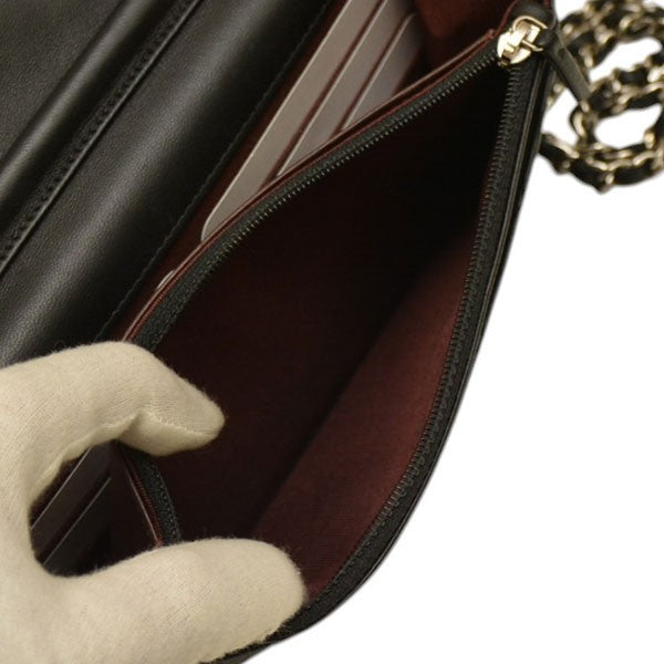 CHANEL タイムレスクラシック マトラッセ チェーンウォレット チェーンショルダーバッグ 長財布 AP0250 古着・中古-5枚目のアイテム画像