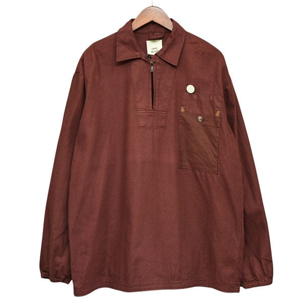 OAMC RE WORK SKIPPER PULLOVER SHIRT スキッパープルオーバーシャツ OAXU600588 古着・中古-1枚目のアイテム画像