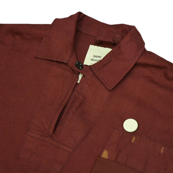 OAMC RE WORK SKIPPER PULLOVER SHIRT スキッパープルオーバーシャツ OAXU600588 古着・中古-3枚目のアイテム画像
