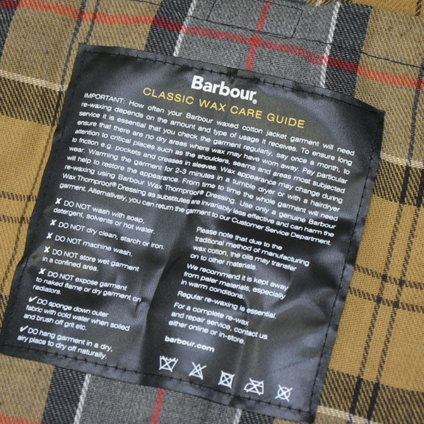 Barbour 2024AW BEDALE ワックスジャケット オイルドジャケット 232MWX0018 古着・中古-8枚目のアイテム画像