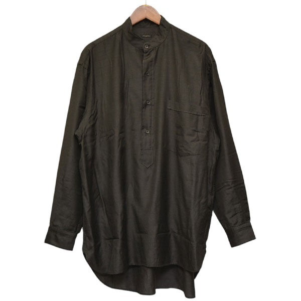 comoli 23ssウールシルクコモリシャツ3 COMOLI ウールシルク コモリシャツ