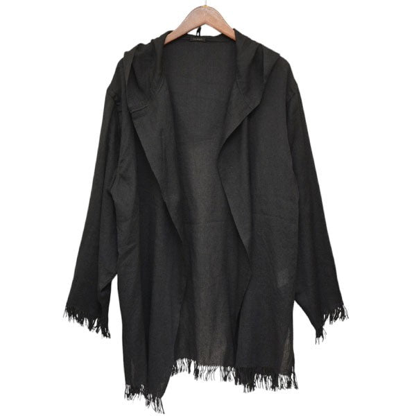 COMOLI×Norlha STOLE JACKET HOODY ストールフーデットジャケット 古着・中古-1枚目のアイテム画像