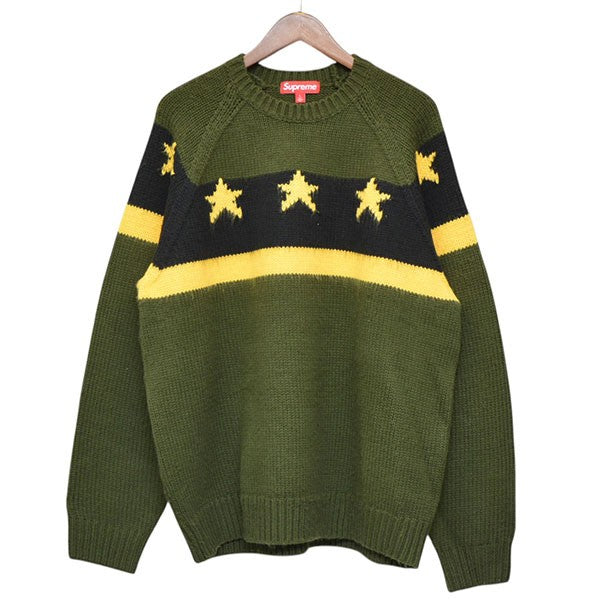 Supreme(シュプリーム) 2024SS Stars Sweater スターセーター クルー Supreme(シュプリーム) 2024SS Stars Sweater スターセーター クルー