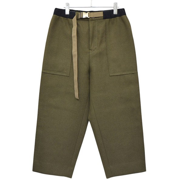 sacai サカイ ウールメルトンベルテッドパンツ 楽天市場】古着 Sacai