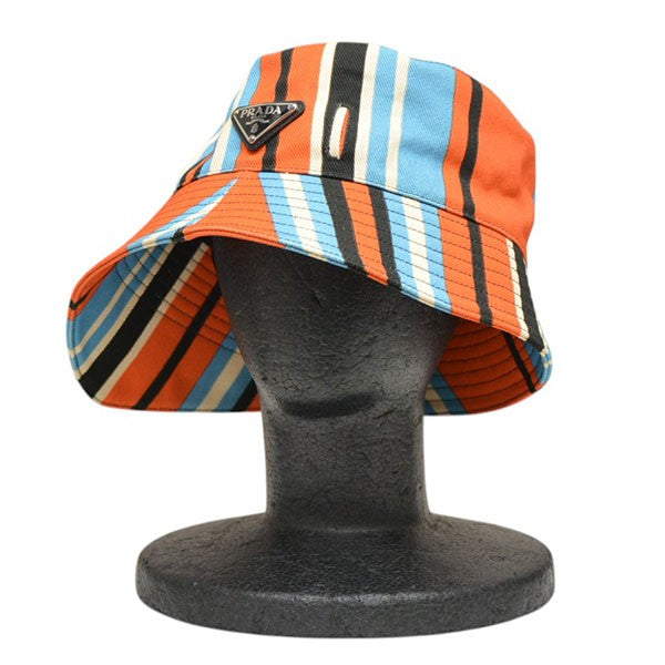 PRADA プラダ PrintDrillHat プリントドリルバケットハット PRADA(プラダ) 2022SS Print Drill Hat プリントドリルハット バケット