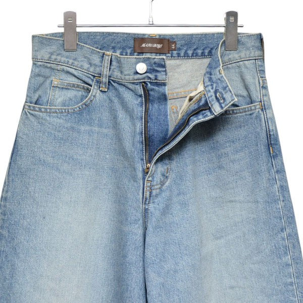 MASU 2025SS MASU BOYS BAGGY JEANS バギーデニムパンツ B25K6PT005 古着・中古-4枚目のアイテム画像