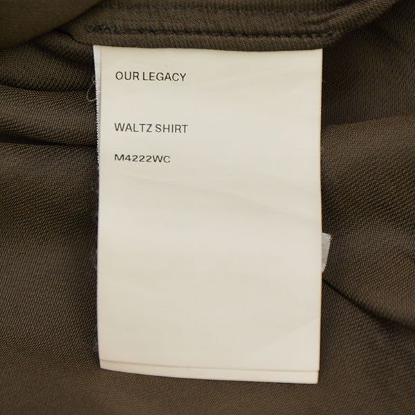OUR LEGACY WALTZ SHIRT ポリエステルシャツ M4222WC 古着・中古-7枚目のアイテム画像