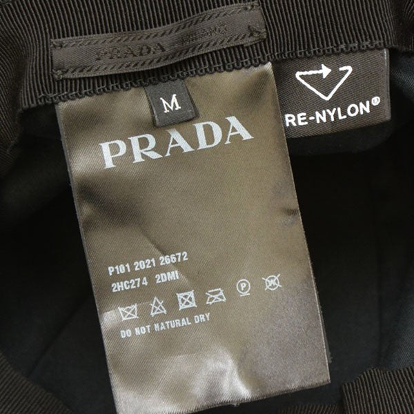 RE-NYLONロゴプレートキャップ 2HC274 2DMI